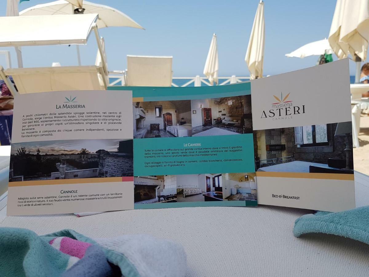 Masseria Asteri B&B 캔노어 외부 사진